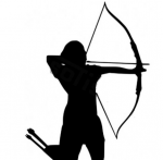 Samolepka Artec Archery barebow eny